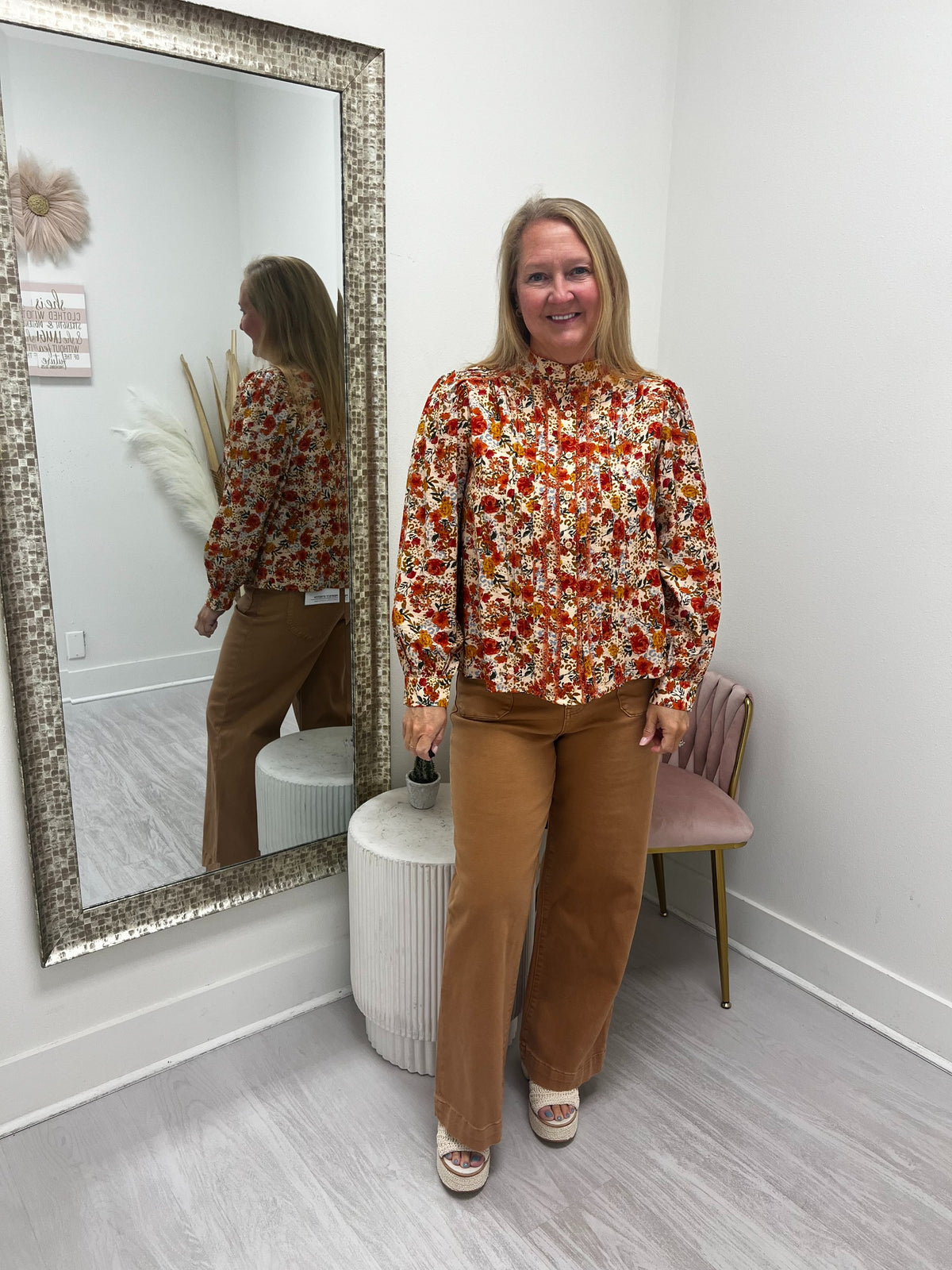 Floral Print Blouse