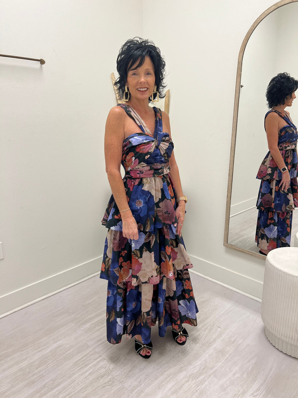 Night Blossom Maxi Dress