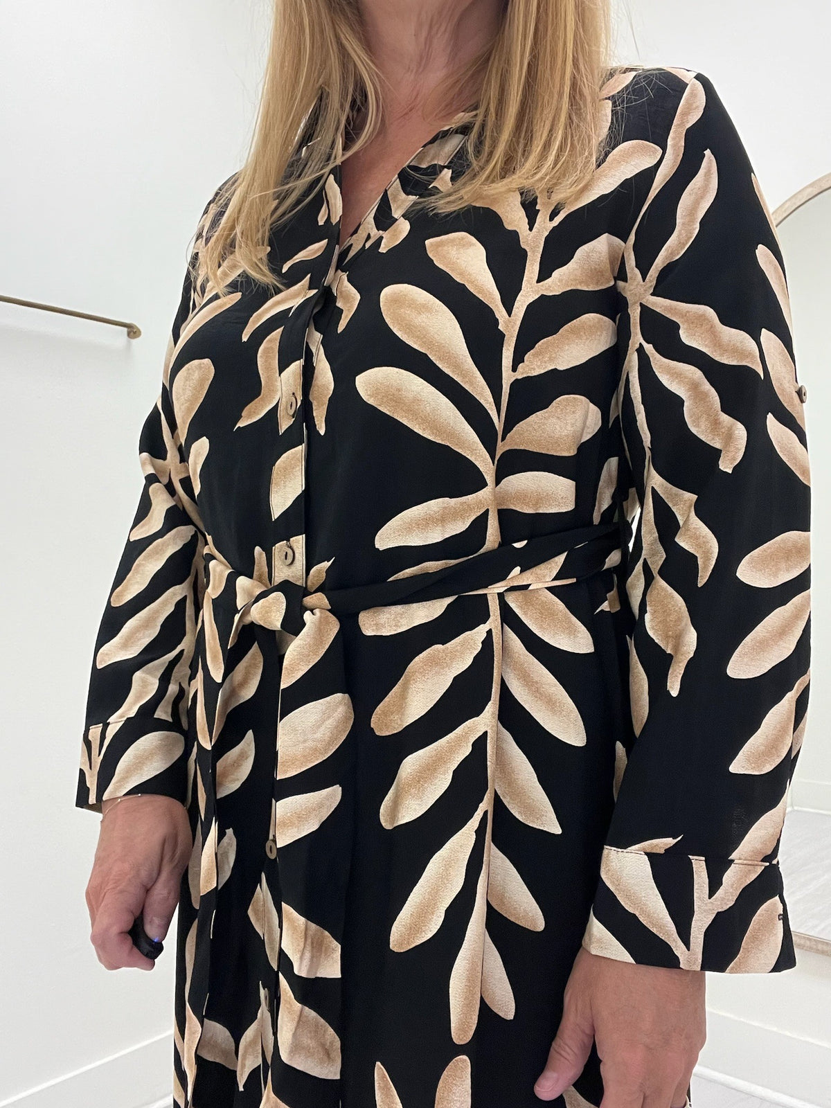 Thira's Palm Shirt Dresses