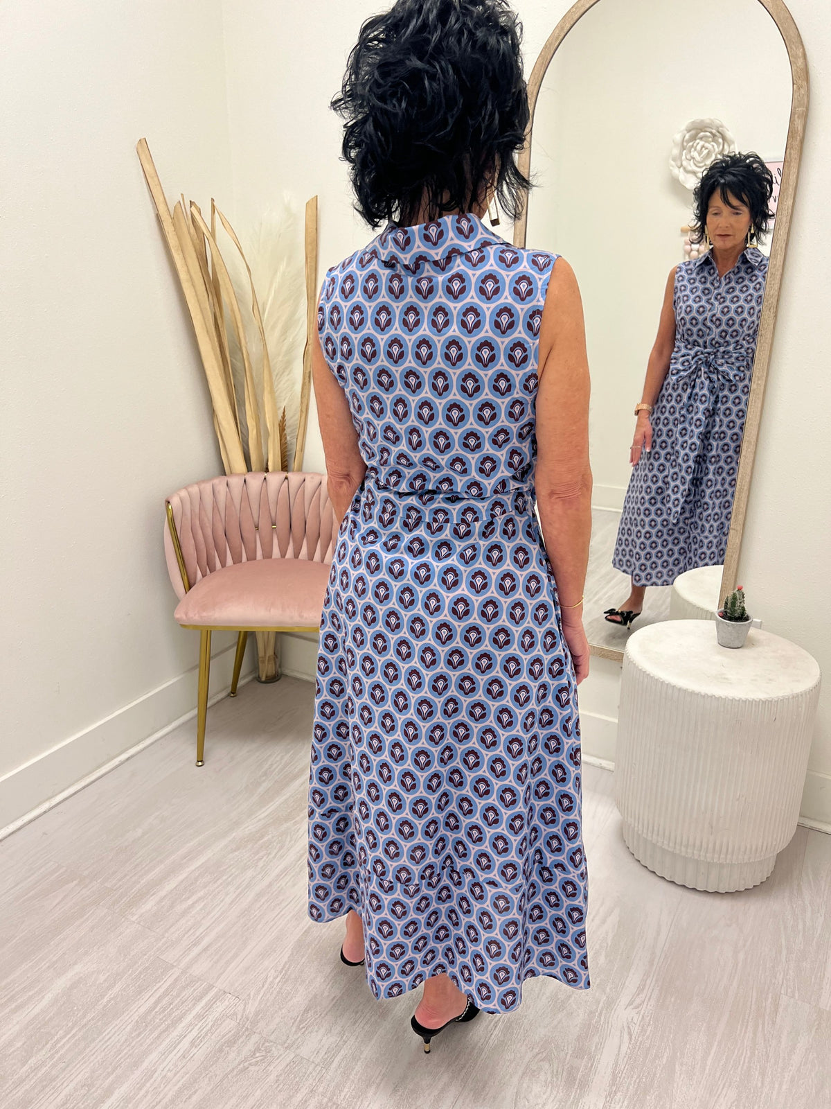 Mod Bloom Maxi Dress
