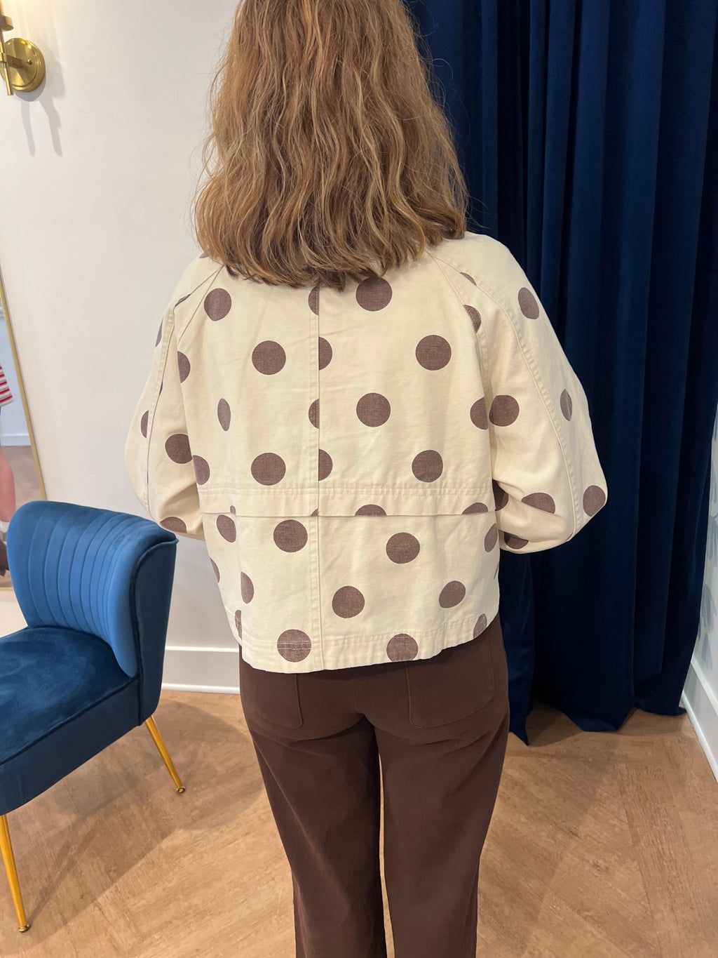 Polka Dot Fall Jacket