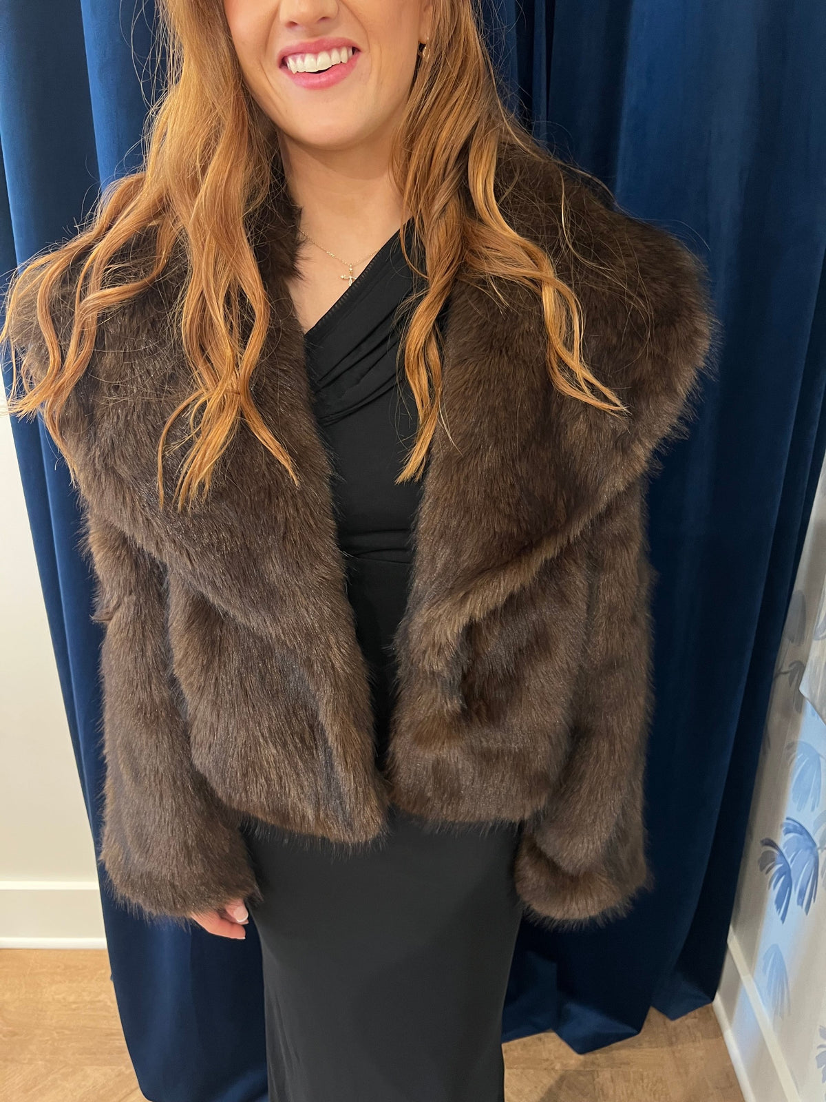 Faux Fur Jacket