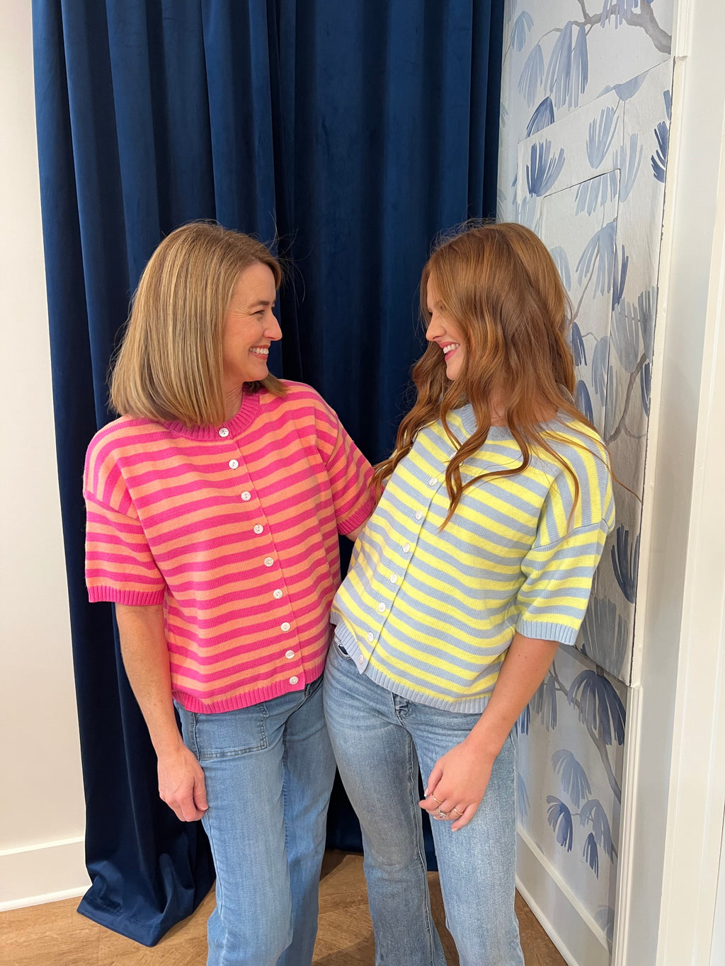 Color Pop Striped Cardigan
