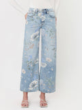 Floral Denim High Rise