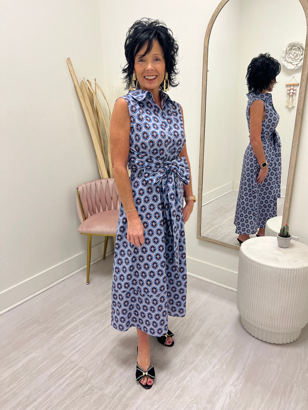 Mod Bloom Maxi Dress