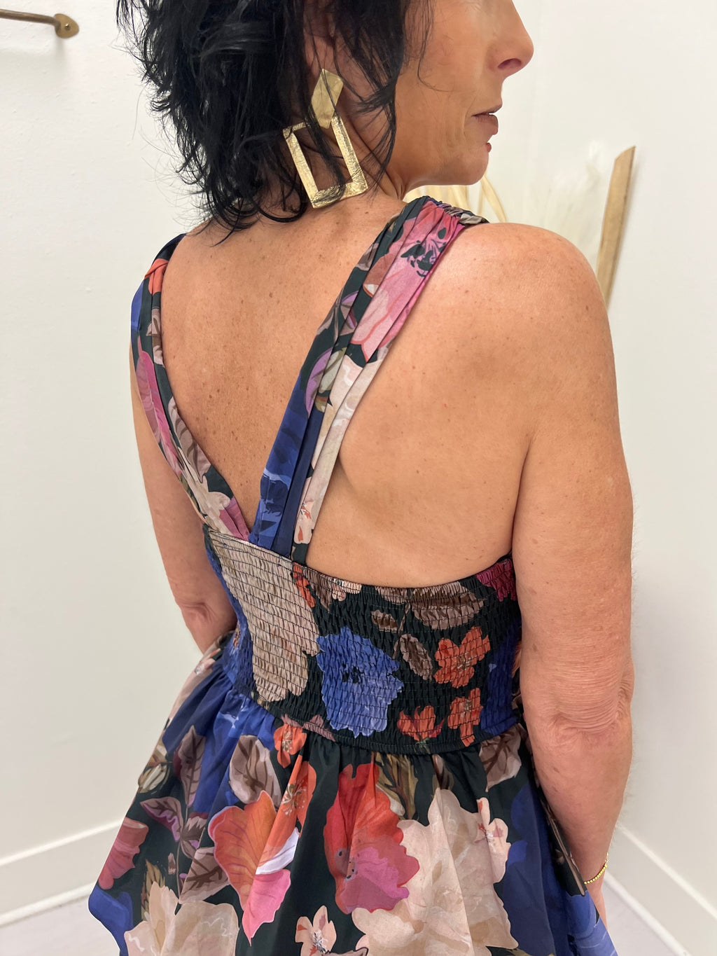 Night Blossom Maxi Dress