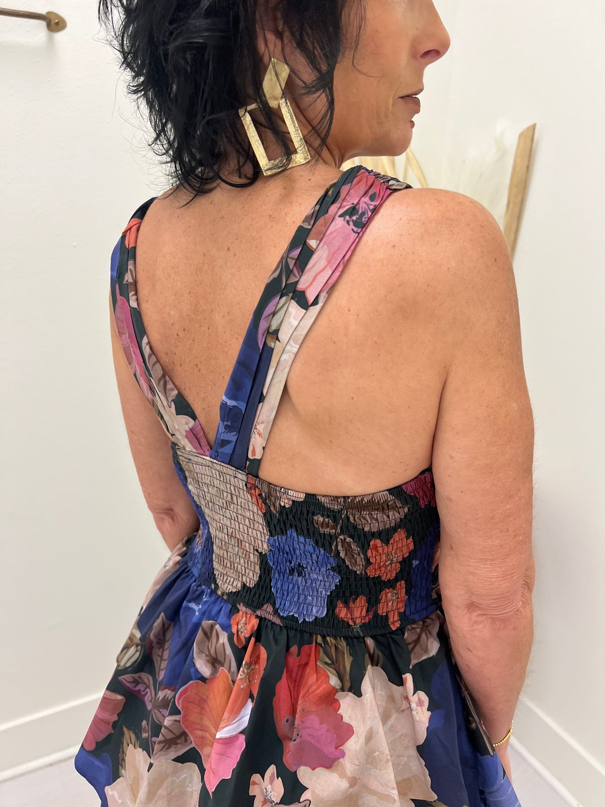 Night Blossom Maxi Dress
