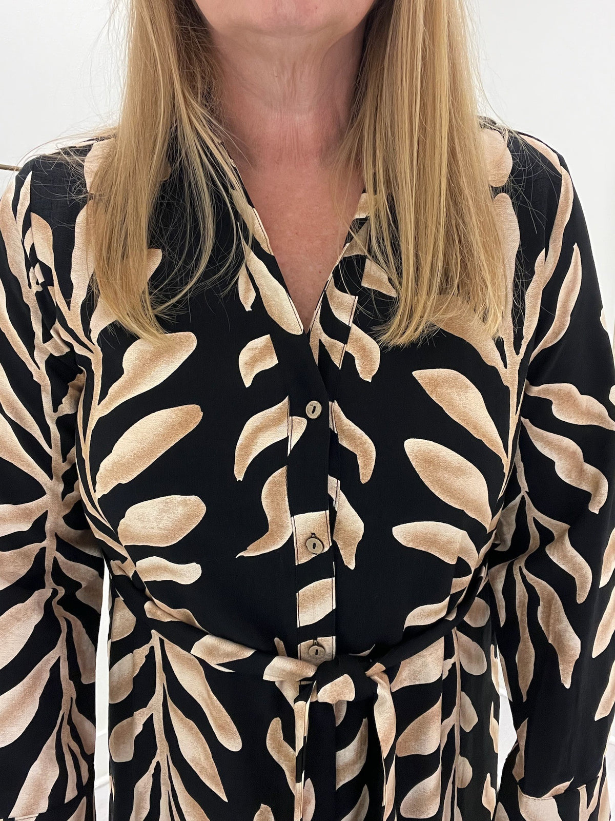 Thira's Palm Shirt Dresses