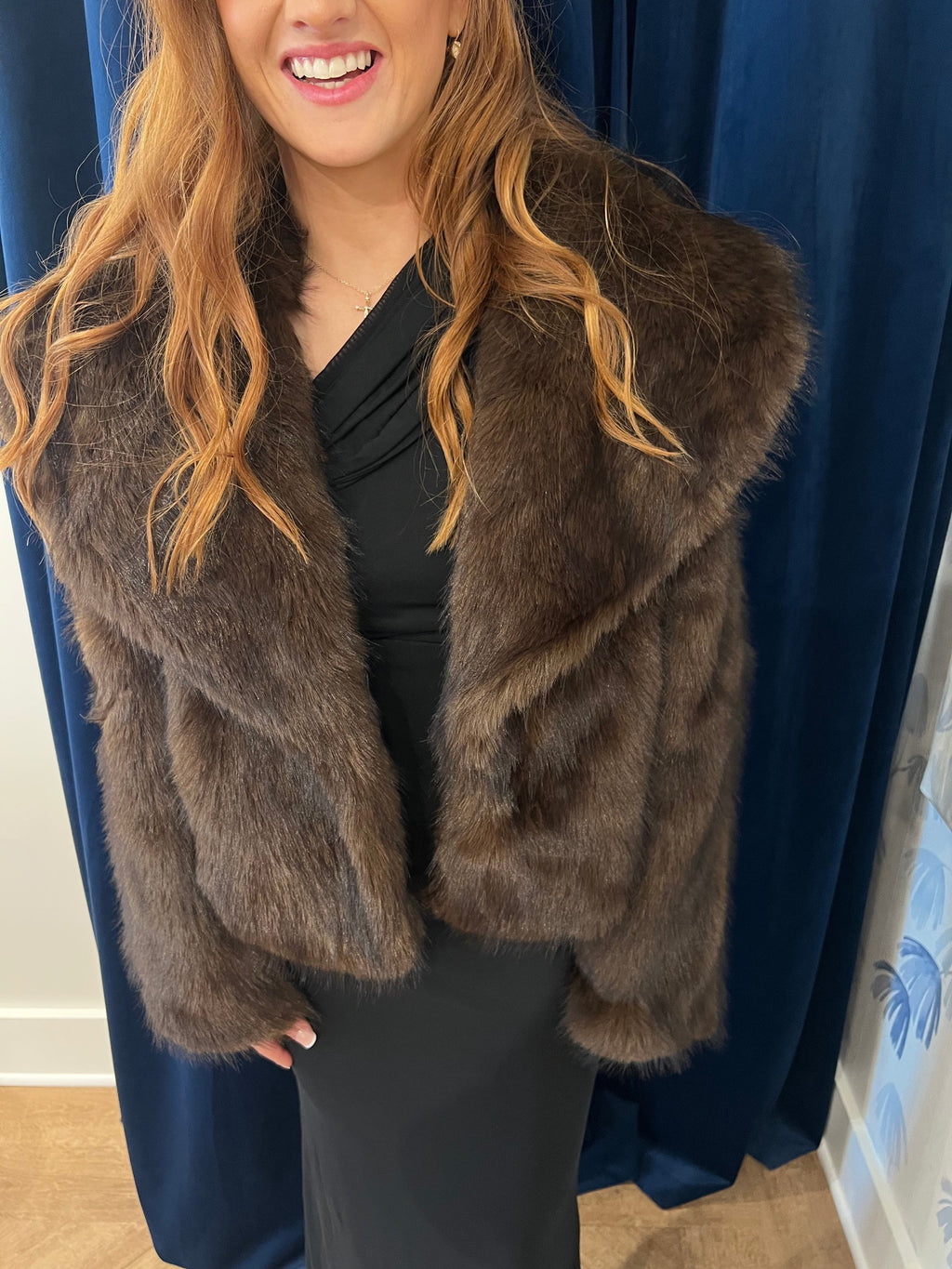 Faux Fur Jacket