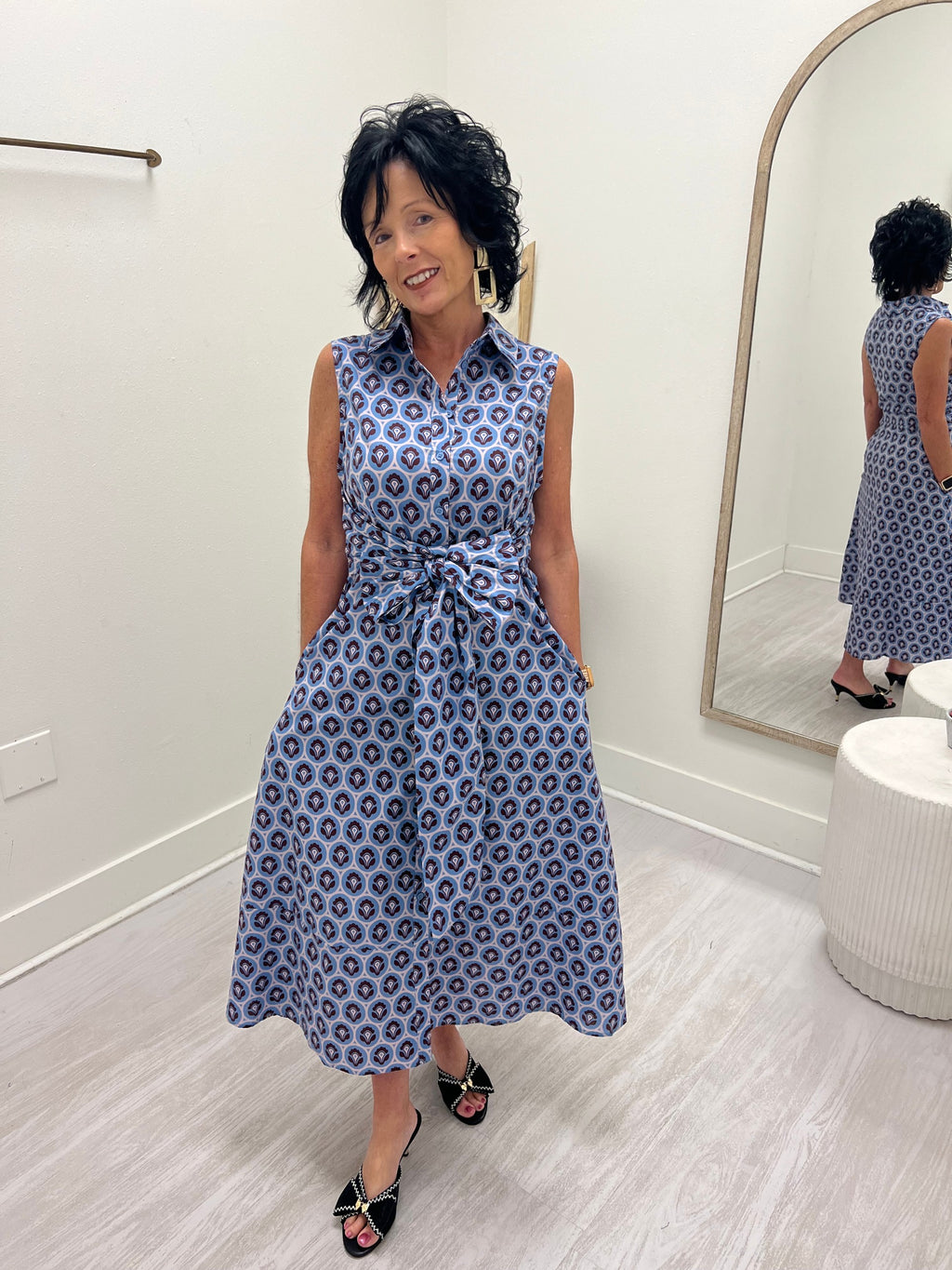 Mod Bloom Maxi Dress