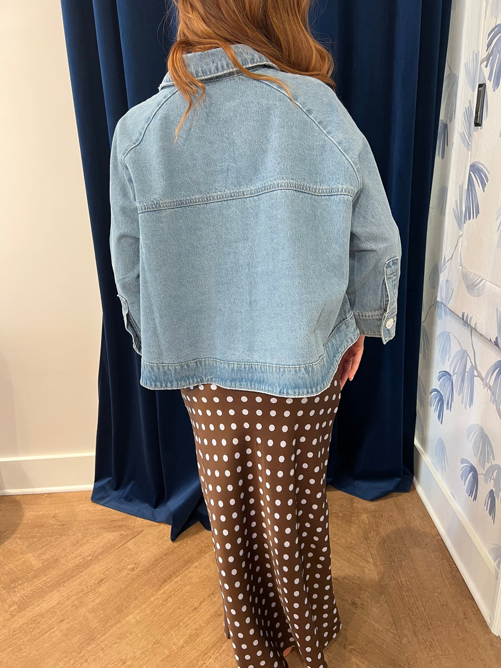 Vintage Wash Denim Shacket