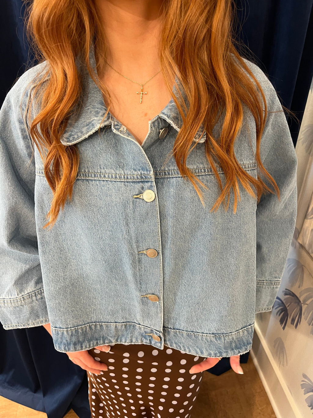 Vintage Wash Denim Shacket