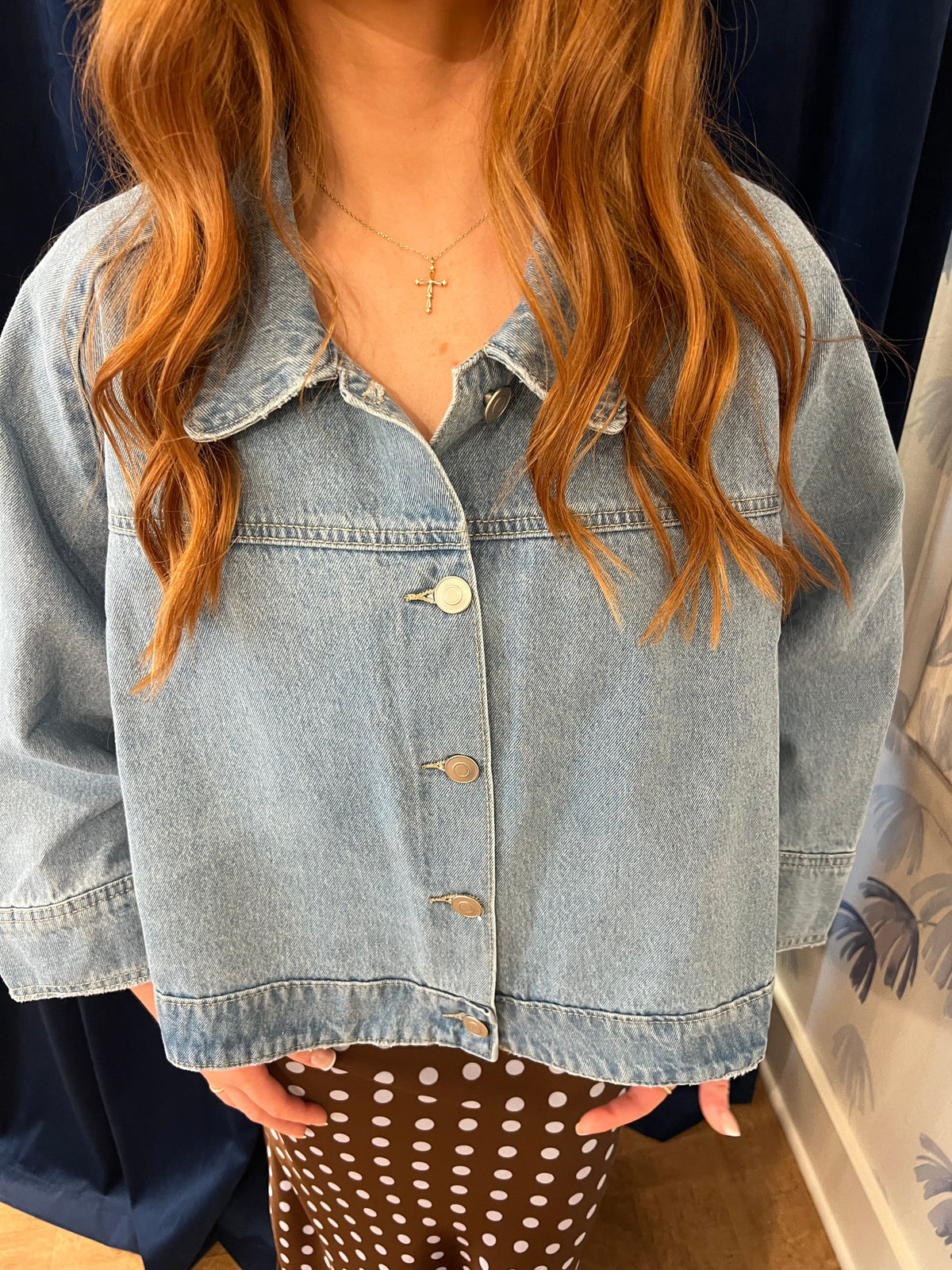 Vintage Wash Denim Shacket