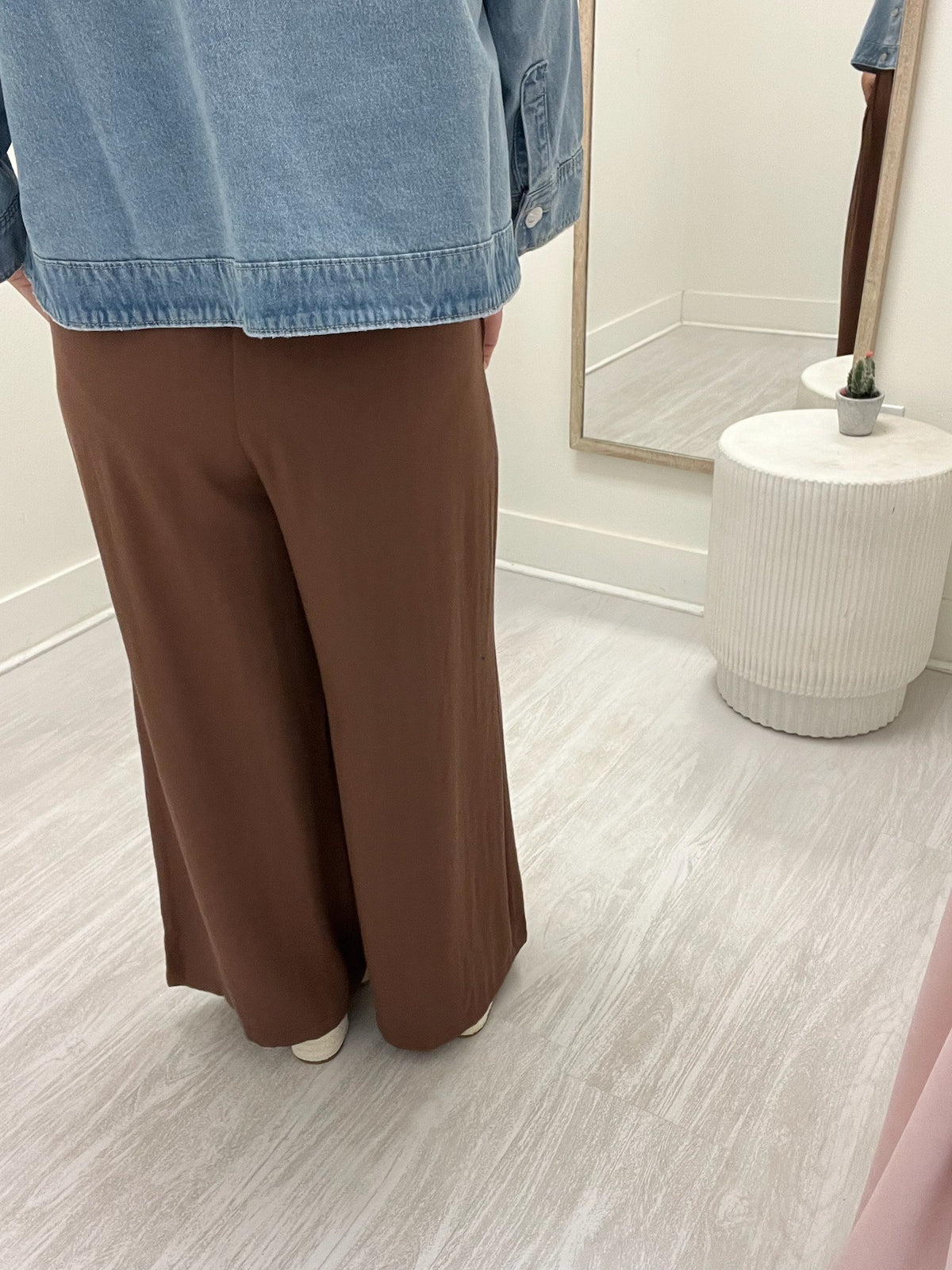Chocolate Wide Leg Pants