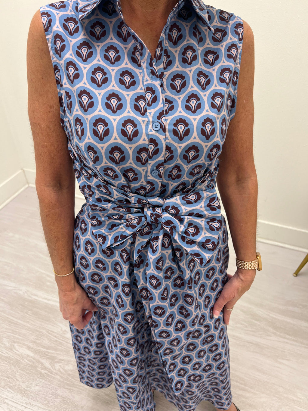 Mod Bloom Maxi Dress