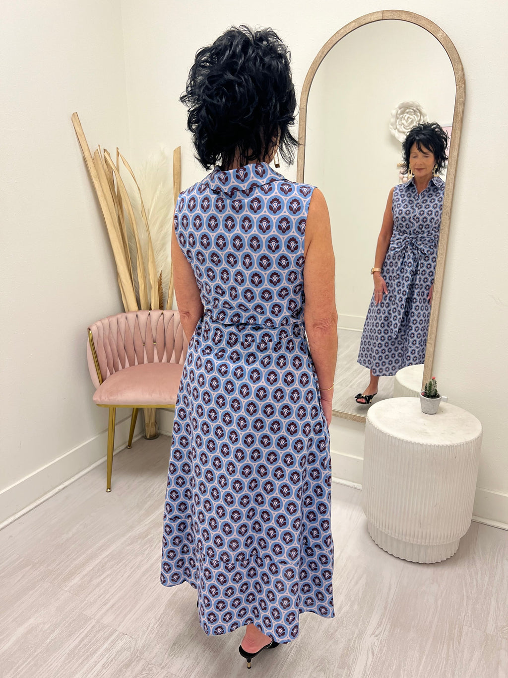 Mod Bloom Maxi Dress